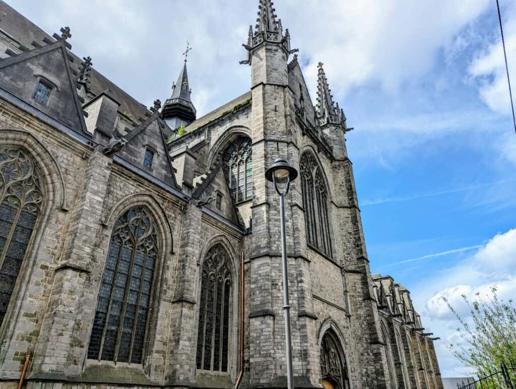 A church in Mons, Belgium