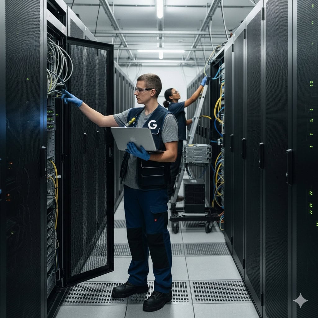 Data Center Technician Skills Needed At Google